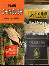 Imagen de portada para Plain Chinglish